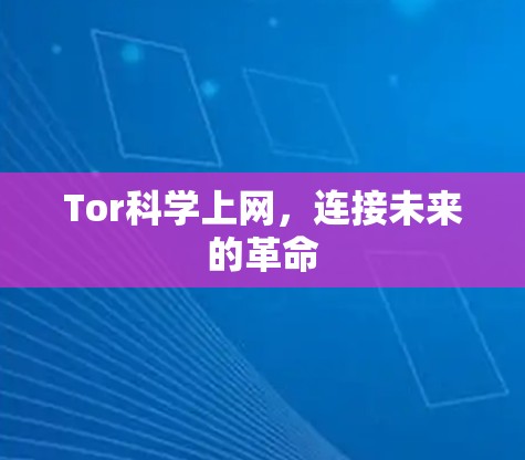 Tor科学上网，连接未来的革命