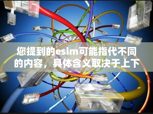 您提到的esim可能指代不同的内容，具体含义取决于上下文。以下是几种可能的解释