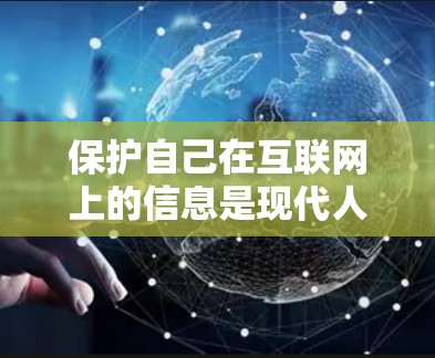 保护自己在互联网上的信息是现代人必须面对的挑战。以下是一些实用的建议，帮助你在安全上网方面事半功倍