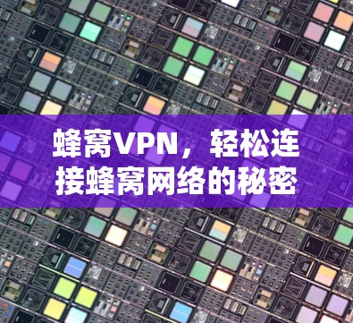 蜂窝VPN,轻松连接蜂窝网络的秘密 蜂窝VPN,轻松连接蜂窝网络的秘密