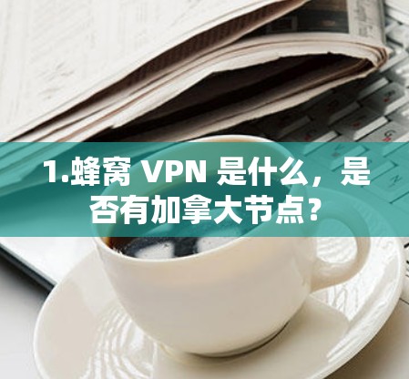 1.蜂窝 VPN 是什么,是否有加拿大节点? 1.蜂窝 VPN 是什么,是否有加拿大节点?