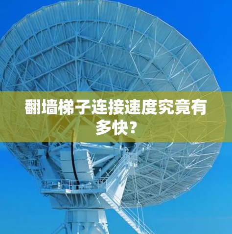 翻墙梯子连接速度究竟有多快? 翻墙梯子连接速度究竟有多快?