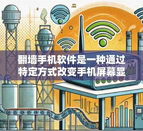 翻墙手机软件是一种通过特定方式改变手机屏幕显示的移动设备技术,通常涉及加密、设备通信和数据传输。以下是对该技术的详细分析 翻墙手机软件是一种通过特定方式改变手机屏幕显示的移动设备技术,通常涉及加密、设备通信和数据传输。以下是对该技术的详细分析