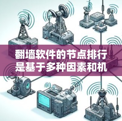 翻墙软件的节点排行是基于多种因素和机制设计的,以下是详细的分析和总结 翻墙软件的节点排行是基于多种因素和机制设计的,以下是详细的分析和总结