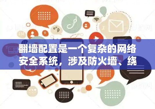 翻墙配置是一个复杂的网络安全系统,涉及防火墙、绕射防御层等多方面的知识。以下是通过逐步学习和实践来实现翻墙配置的指南 翻墙配置是一个复杂的网络安全系统,涉及防火墙、绕射防御层等多方面的知识。以下是通过逐步学习和实践来实现翻墙配置的指南