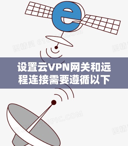 设置云VPN网关和远程连接需要遵循以下步骤和注意事项 设置云VPN网关和远程连接需要遵循以下步骤和注意事项