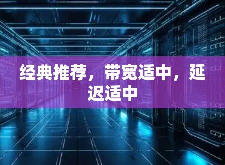 经典推荐,带宽适中,延迟适中 经典推荐,带宽适中,延迟适中