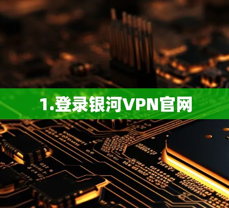 1.登录银河VPN官网