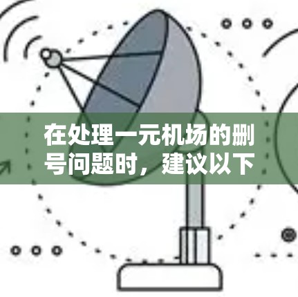 在处理一元机场的删号问题时,建议以下步骤 在处理一元机场的删号问题时,建议以下步骤